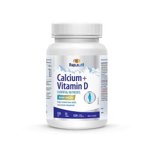 MapleLife Calcium + Vitamin D 500mg 90 tablets