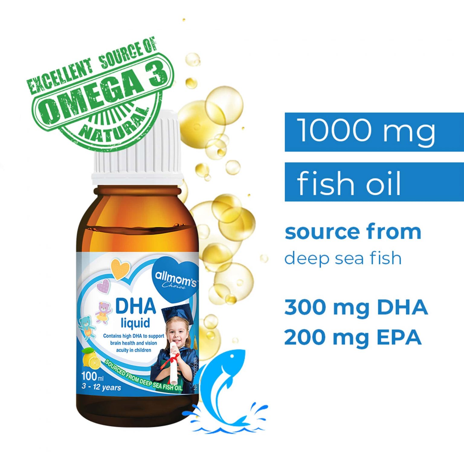 DHA Liquid Family Care Nutrition