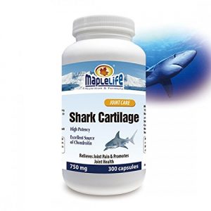 MapleLife Shark Cartilage 750mg 300 Capsules